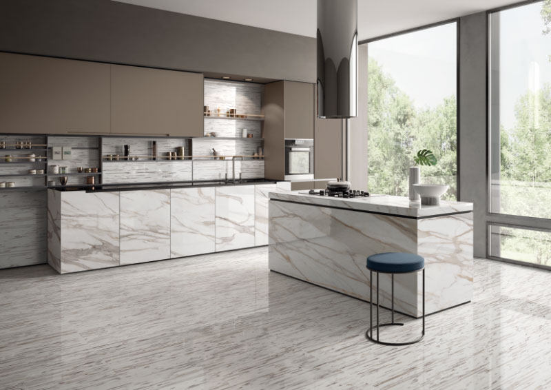 Fliesen in Marmoroptik für ein hochwertiges Aussehen